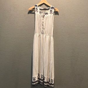 Dotted Grecian Dress